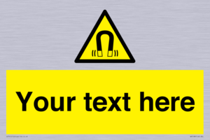 Custom Magnetic Field Sign